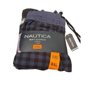 NWT Nautica Men's pj pants pack of 2 size xxl